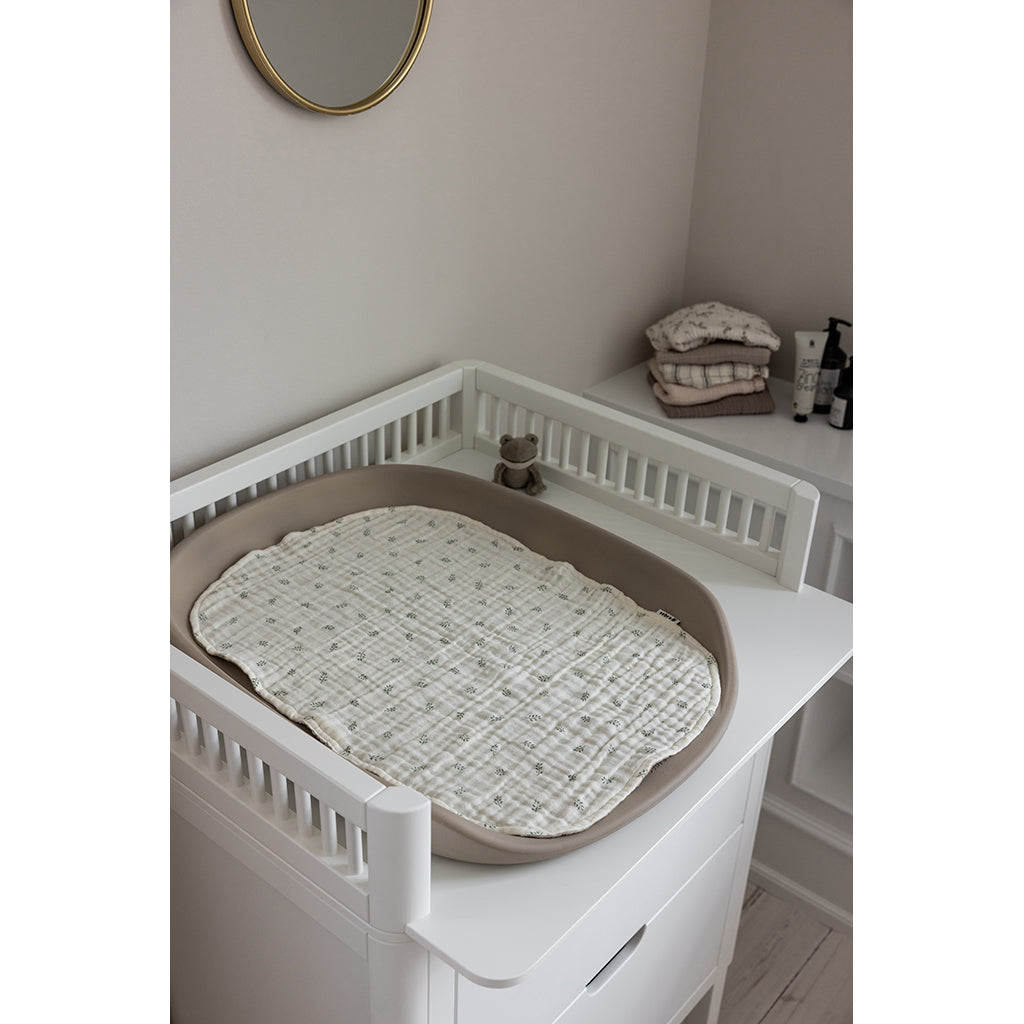 Sebra Changing Mat 6-Layer, 2-Pack - Sophora Leaves