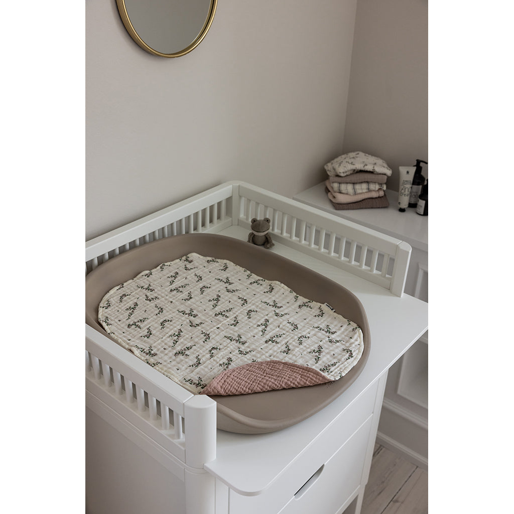 Sebra Changing Pad 6-Layer, Set of 2 - Powder Rose