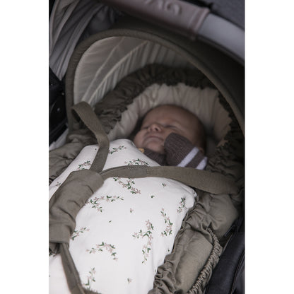 Sebra Canopy for 3-in-1 Babynest, Dark Olive