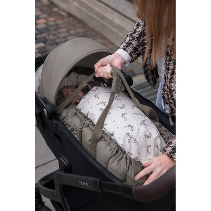 Sebra Canopy for 3-in-1 Babynest, Dark Olive