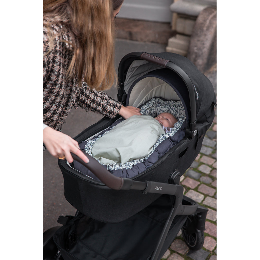 Sebra Stroller for 3-in-1 Babynest, Blue Olive