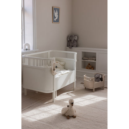 Sebra Bed Pocket, Fabric - Moon