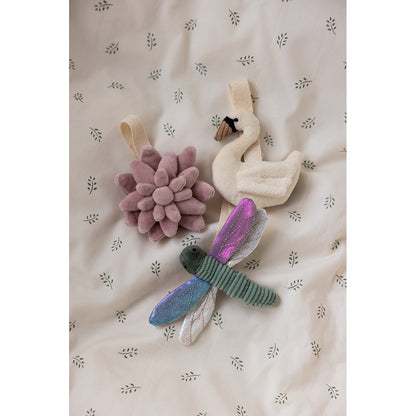 Sebra Activity Toys, Set of 3: Flower, Dragonfly, Swan