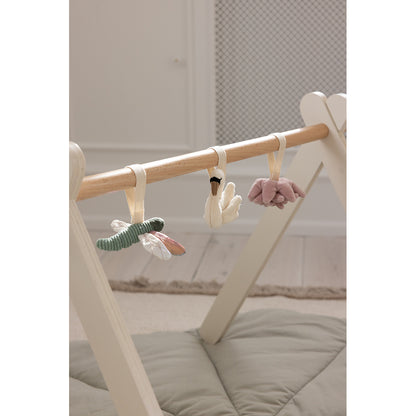 Sebra Activity Toys, Set of 3: Flower, Dragonfly, Swan