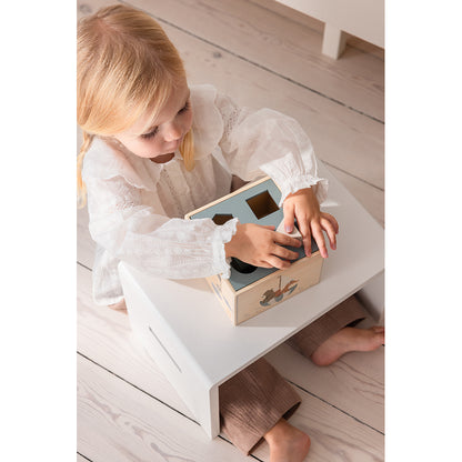 Sebra Wooden Shape Sorter Box
