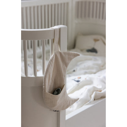 Sebra Bed Pocket, Fabric - Moon