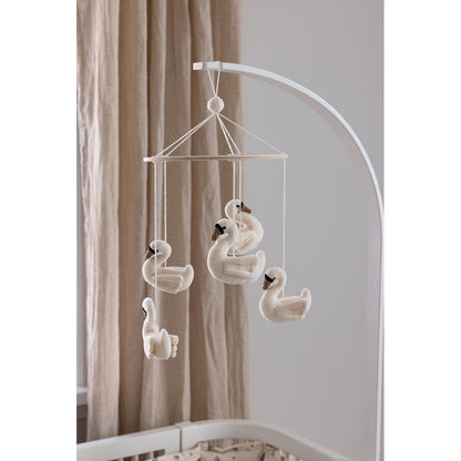 Sebra Swan Felt Mobile
