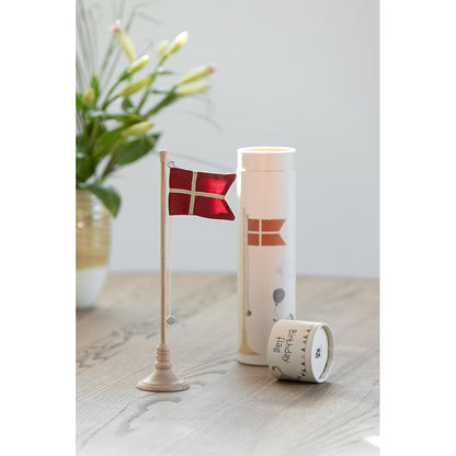 Sebra Birthday Table Flag, Wood