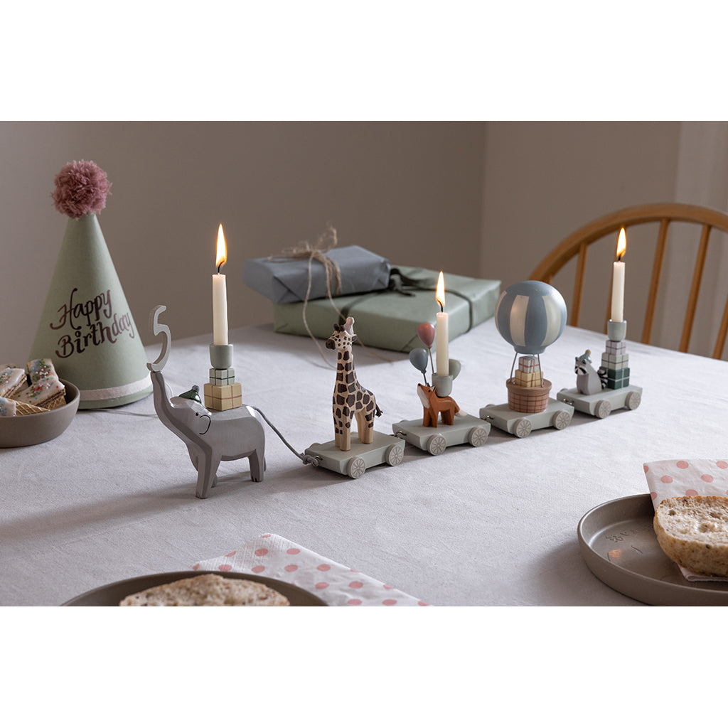 Sebra Wooden Birthday Train, World of Sebra