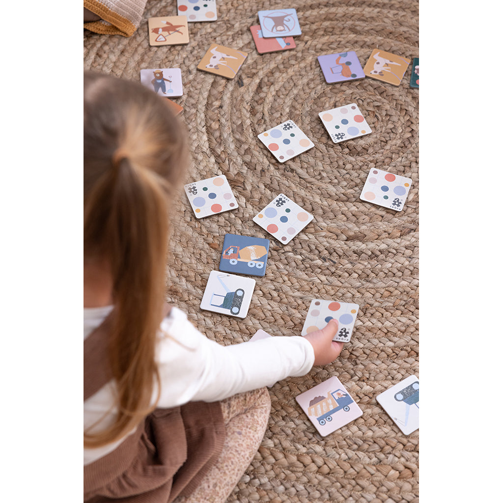 Sebra Matching Game, Toes/Builders