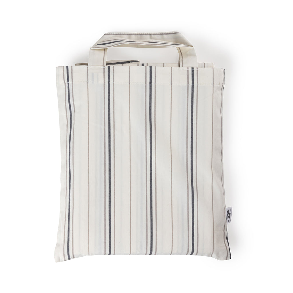 Sebra Baby Bedding, Organic - Cream Stripe
