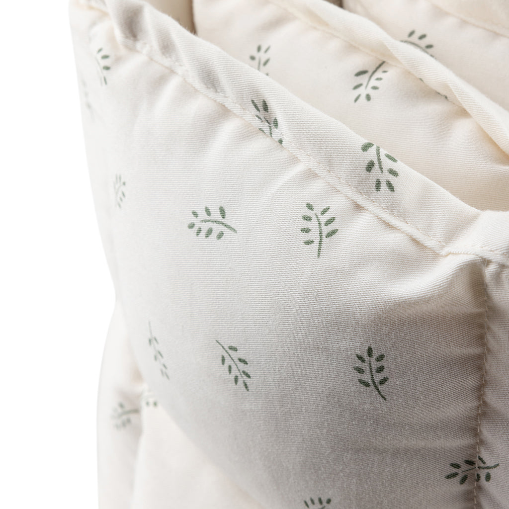 Sebra Bed Bumper, Kapok, Sophora Leaves - Beige