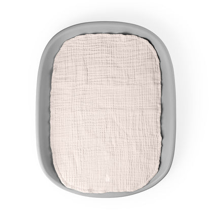 Sebra 6-Layer Muslin Changing Pads, Set of 2 - Rose