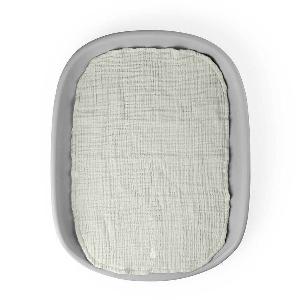 Sebra Changing Pads 6-Layer, Set of 2 - Muslin Green