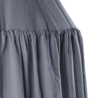 Sebra Bed Canopy, Dobby Weave – Forest Lake Blue