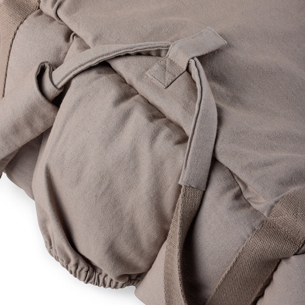 Sebra 3-in-1 Baby Nest, Baby Lift, and Play Mat, Sophora Leaves - Beige