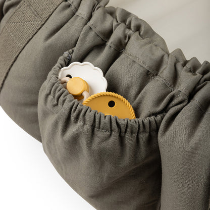 Sebra 3-in-1 Baby Nest - Dark Olive
