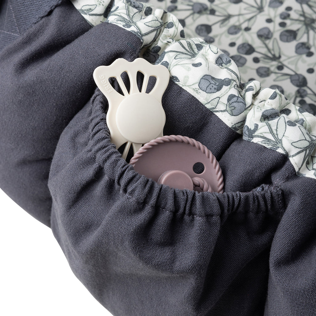 Sebra 3-in-1 Baby Nest - Blue Olive