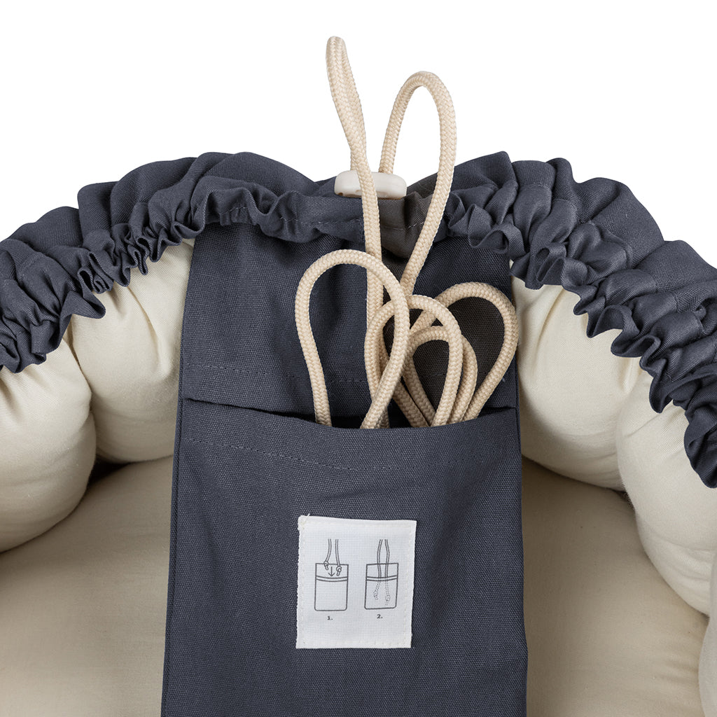 Sebra 3-in-1 Baby Nest - Blue