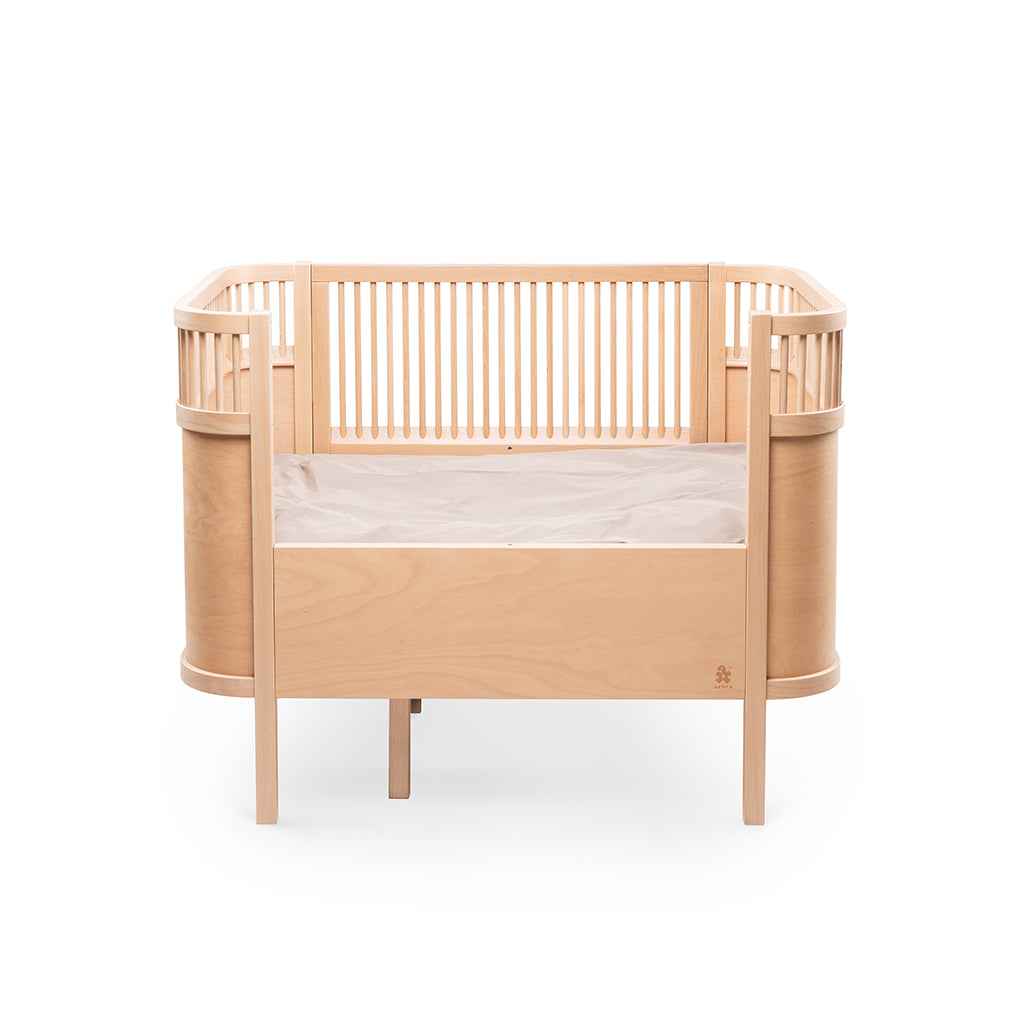 Sebra Bed, Baby &amp; Junior - Wooden Edition