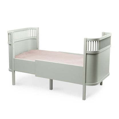 Sebra Bed, Baby and Junior - Mist Green