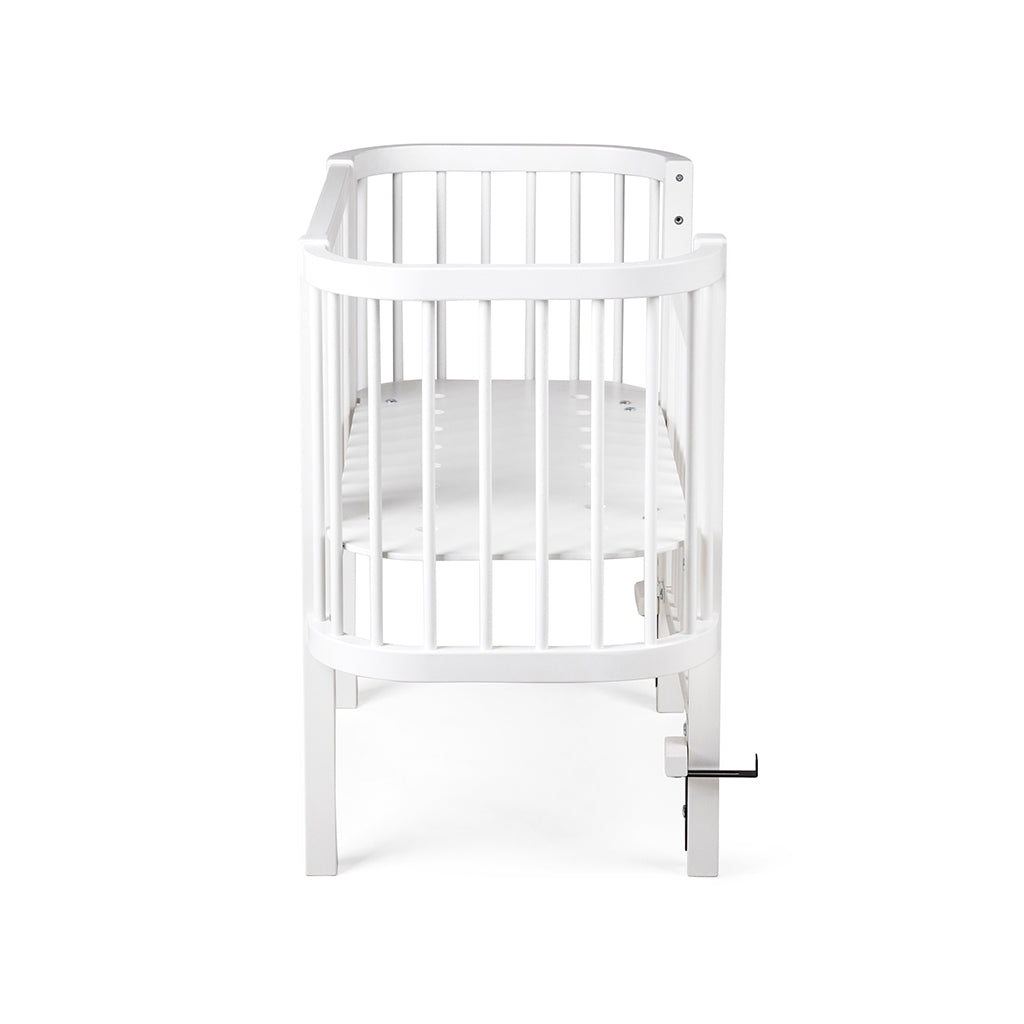 Sebra Baby Cot, Bedside Crib – Classic White