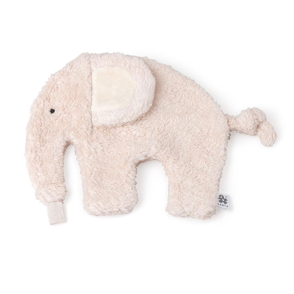 Sebra Nusseklud og sutteholder - Rosa elefant