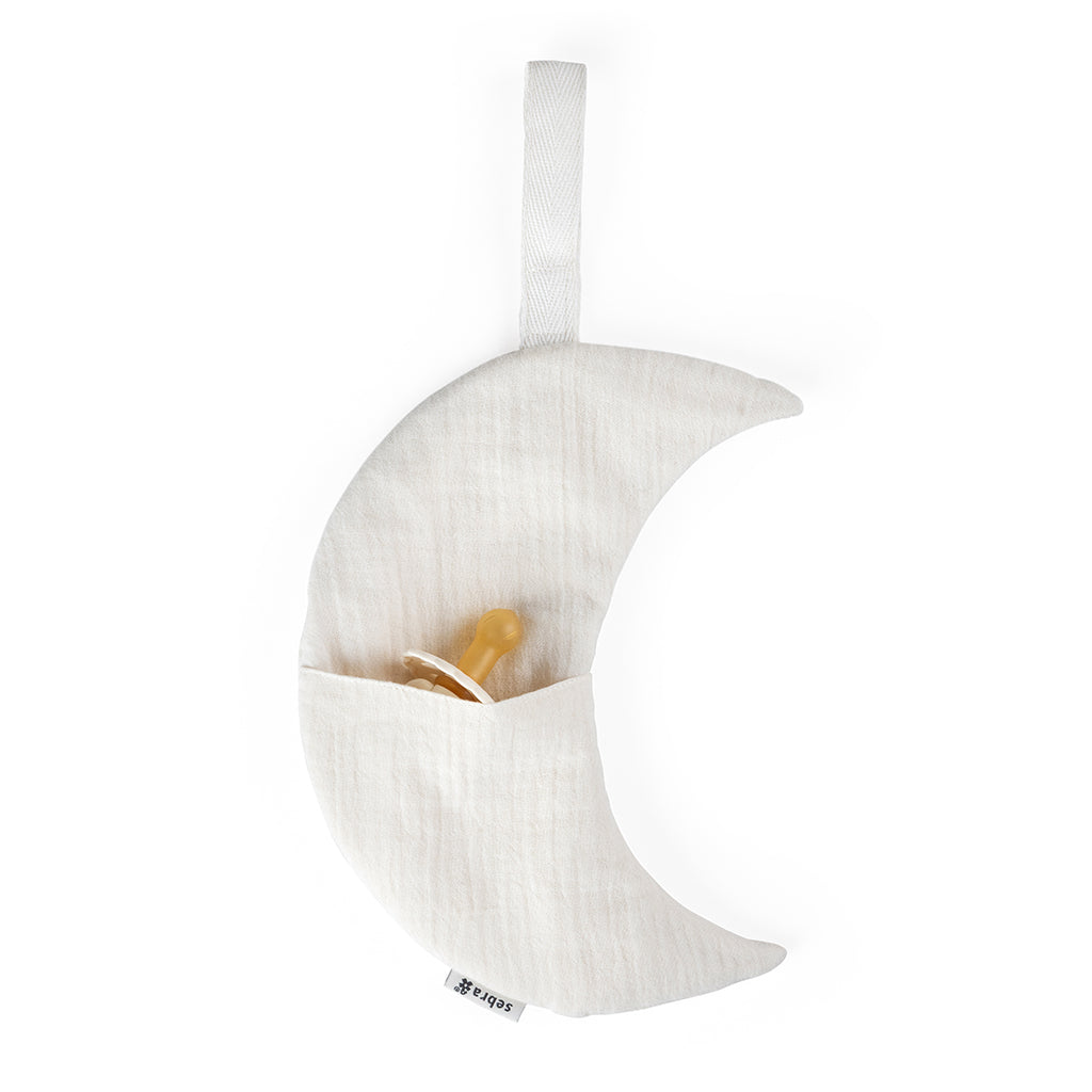 Sebra Bed Pocket, Fabric - Moon