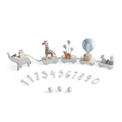 Sebra Wooden Birthday Train, World of Sebra