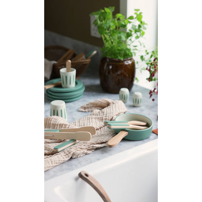 Sebra Wooden Kitchenware, Pot and Pan Set