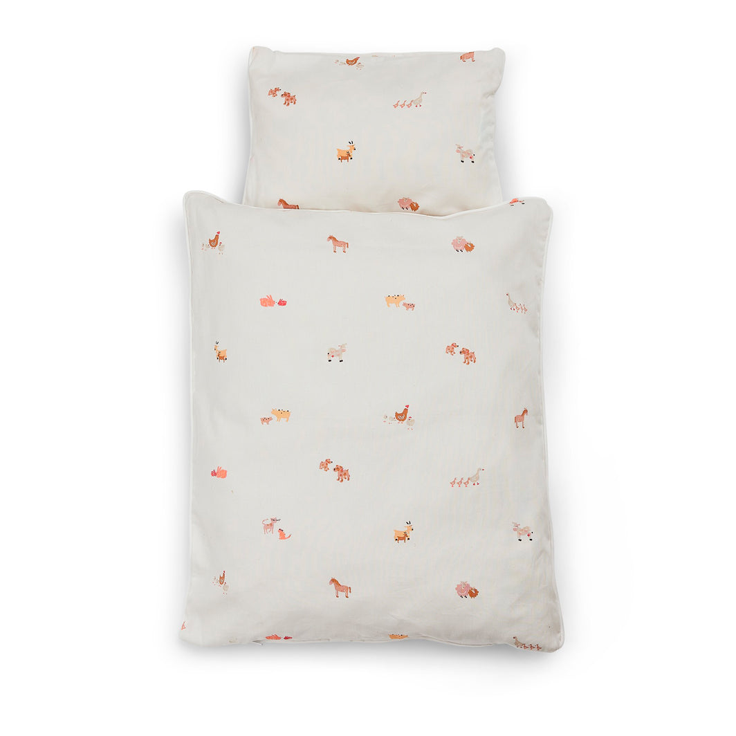 Smallstuff Organic Doll Bedding – Farm Living Peach