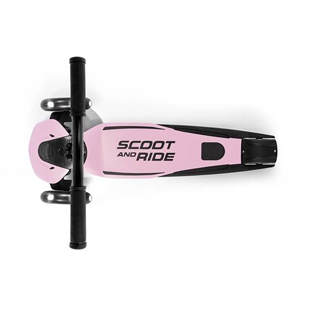 Scoot and Ride Highway Kick 5, Scooter - LED Rose