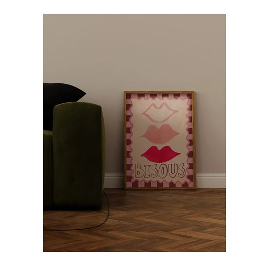 Studio Loco children’s poster, Bisous - 50 x 70 cm