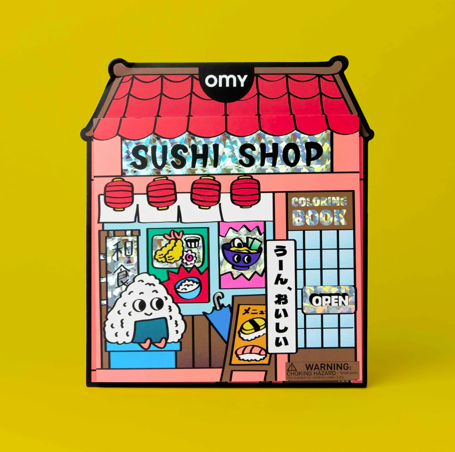 OMY malebog, Coloring Boutique - Sushi Shop
