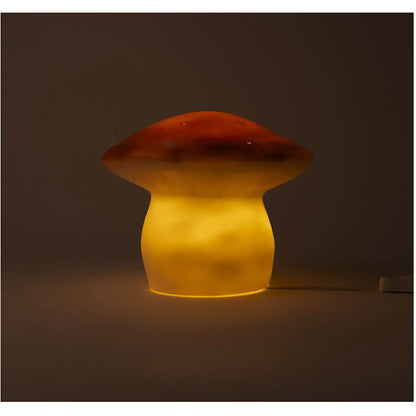 Mushroom Lamp, Medium Toadstool - Terra