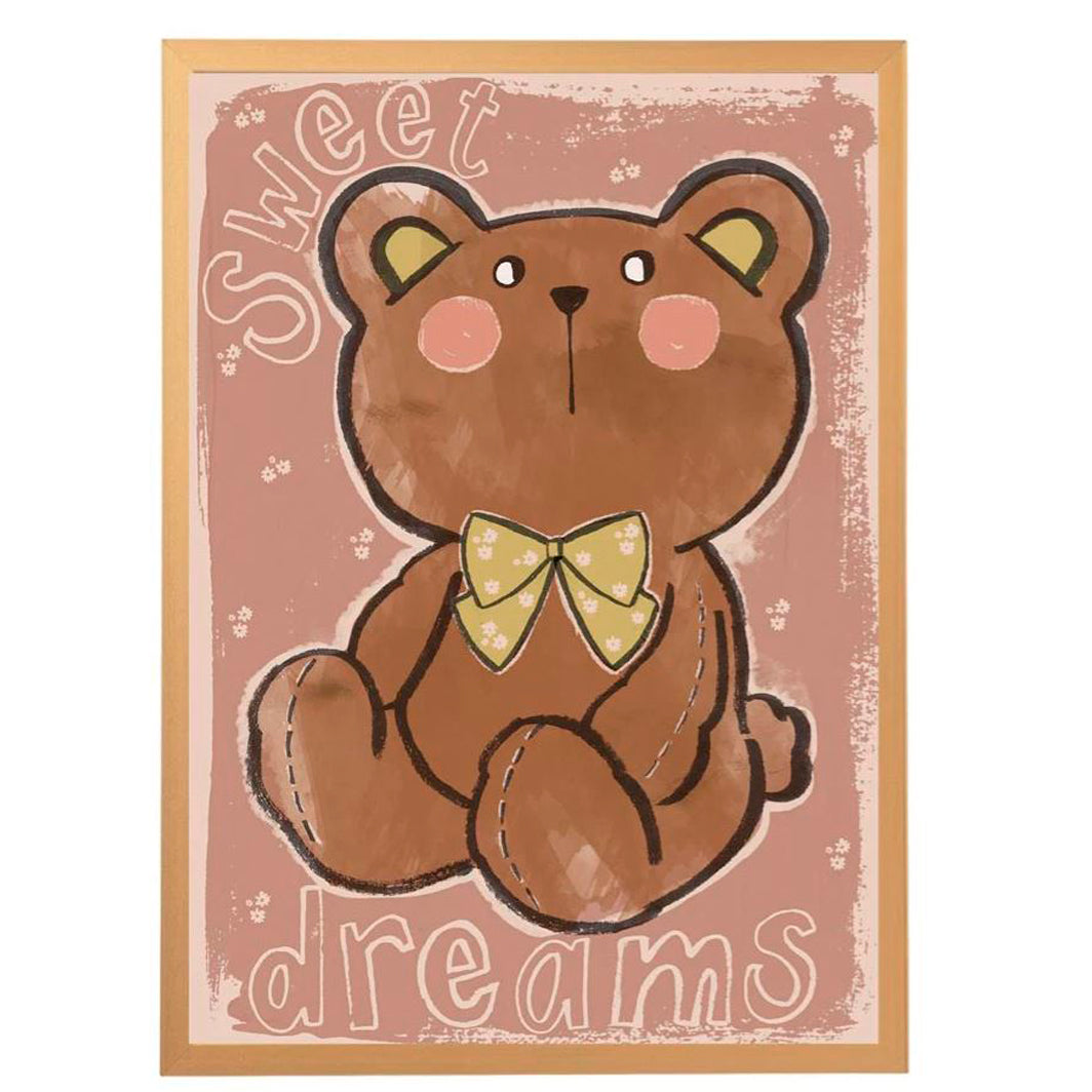 Studio Loco Kids Poster, Teddy – 50 x 70 cm