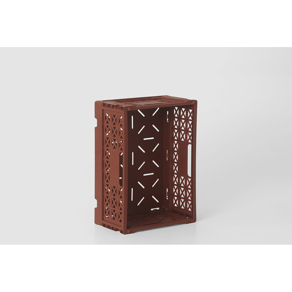 Gergerland Foldable Crate, Size 1 - Terracotta