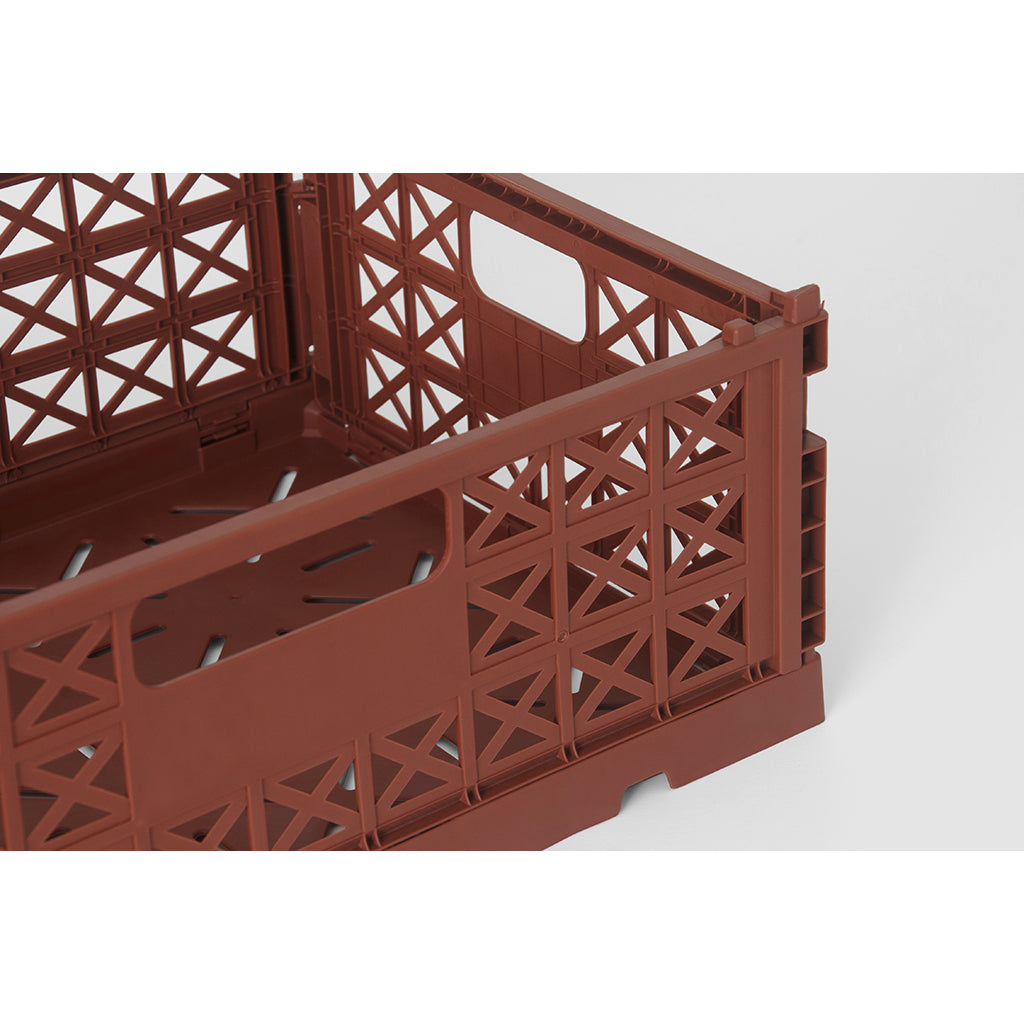 Gergerland Folding Crate, Size 2 - Terracotta