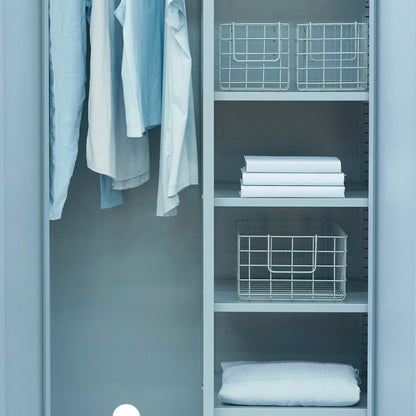 Mustard Made Baskets, Set of 3 Wire Baskets - Ocean