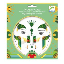 Djeco Face Stickers, Dragon