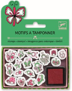 Djeco Stamping Set, Butterflies