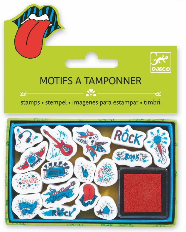 Djeco Stamp Set, Music