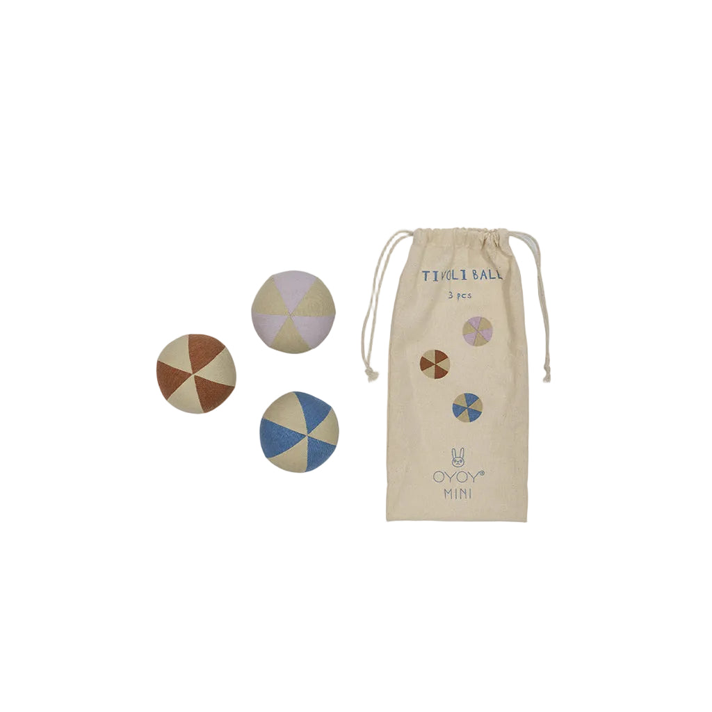 OYOY Tivoli bolde, bløde - 3-pak