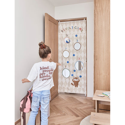 OYOY Multi Tivoli Game, Doorway Hanging Game - 80 x 192 cm