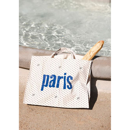 Bonton Large Tote Bag, Paris Bleu