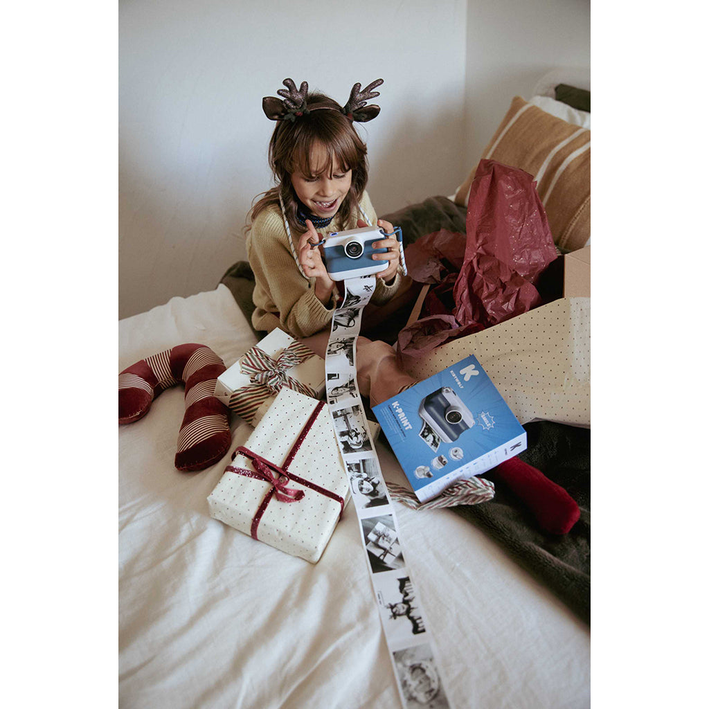 Kidywolf Instant Print Camera for Kids, Blue