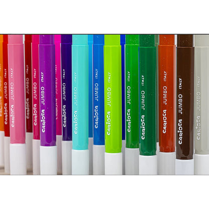 Markers in Wooden Block, 24 Colors