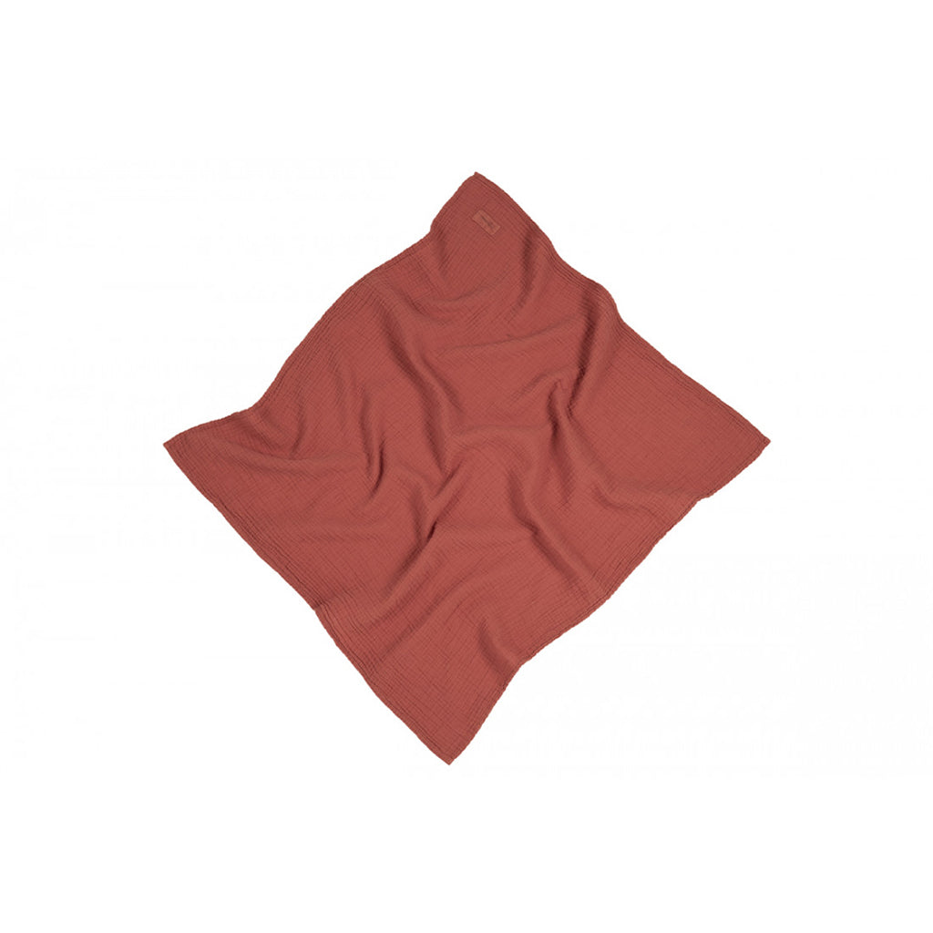 Nobodinoz Swaddle Blanket, Wabi Sabi 70 x 65 cm – Rosewood