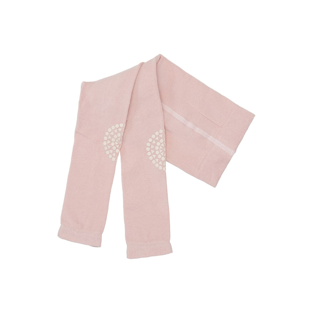 GoBabyGo Crawling Leggings with Grip Dots, Soft Pink