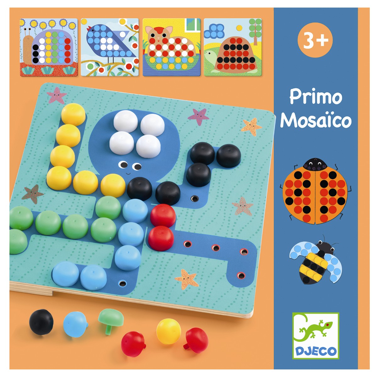 Djeco Stiftmosaik, Mit første mosaik